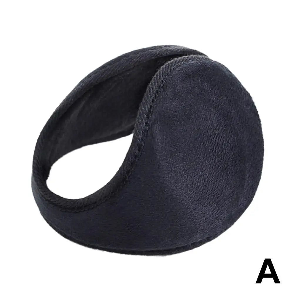 Foldable Fleece Ear Warmers for Men with Soft Plush Finish