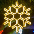 Hendrano™ Frosted Snowflake LED Light for Indoor and Outdoor Decor