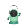 Green cactus-shaped desk space heater