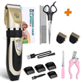 Hendrano™ Low-Noise Rechargeable Dog and Cat Clippers Grooming Kit