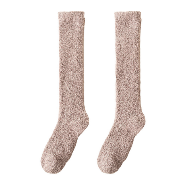 Hendrano™ Extra-Long Coral Fleece Winter Socks for Cozy Feet
