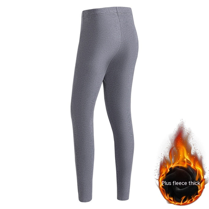 Black heated thermal underwear set with USB cable