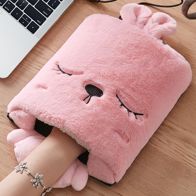 Hendrano™ Heated Mouse Pad Hand Warmer with Plush Fleece