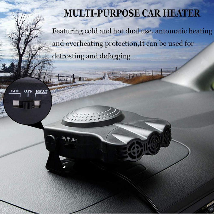 SnugRide Pro - Quickly removes fogged windows and heats your car immediately