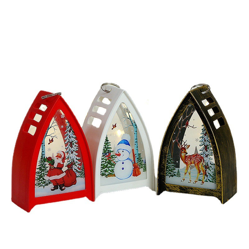 Hendrano™ Hand-Painted LED Christmas Figures – Santa, Snowman and Reindeer