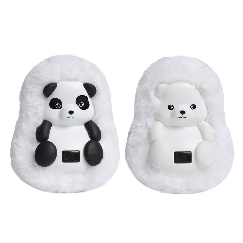 Hendrano™ Rechargeable Plush Hand Warmer in a Cuddly Animal Design