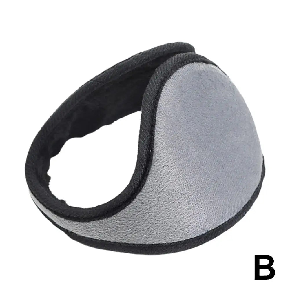 Foldable Fleece Ear Warmers for Men with Soft Plush Finish