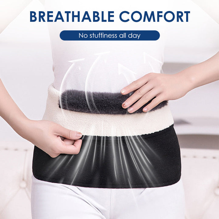 Hendrano™ Thermal Knit Waist Warmer Wrap for Back and Belly