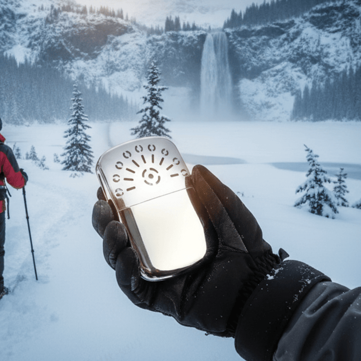 Hendrano™ Metal Pocket Hand Warmer with Up to 12 Hours of Heat