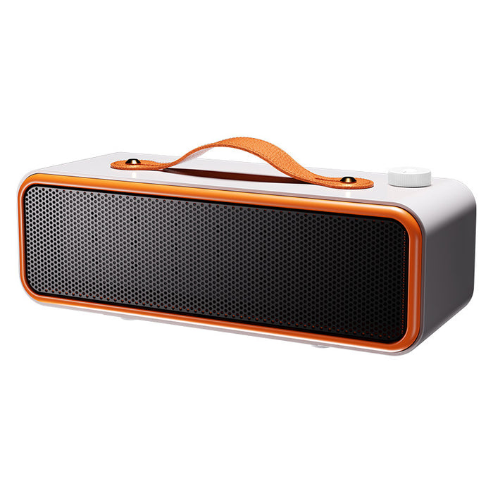 Hendrano Slim Horizontal Ceramic Desk Heater with Carry Handle