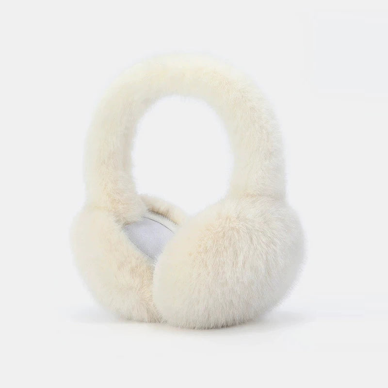 Hendrano™ Luxury Plush Earmuffs – Soft Foldable Winter Ear Warmers