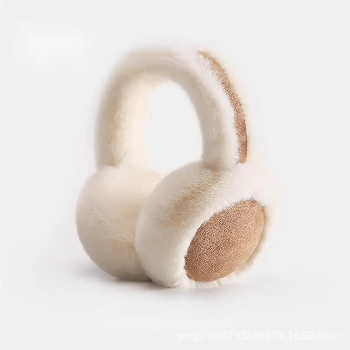 Hendrano™ Plush Ear Muffs Headband for Women, Soft and Fluffy Warmth