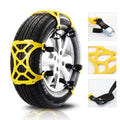 Hendrano™ Steel Snow Chains with X-Spikes for Traction on Ice and Snow