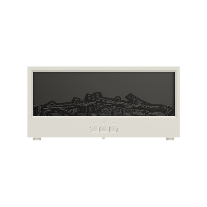3D Fireplace Flame Aroma Diffuser with Remote and Oil Options