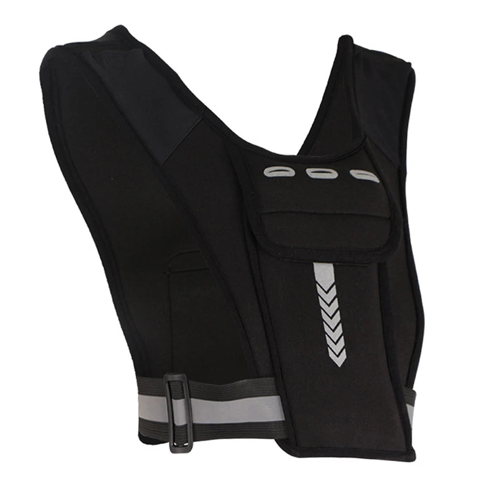 Hendrano™ Reflective Running Vest Chest Bag with Large Phone Pocket