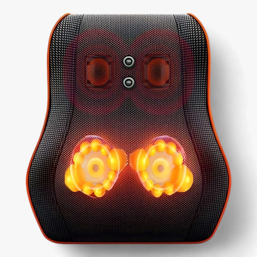 Hendrano™ Compact Shiatsu Massage Pillow with Heat for Neck and Back