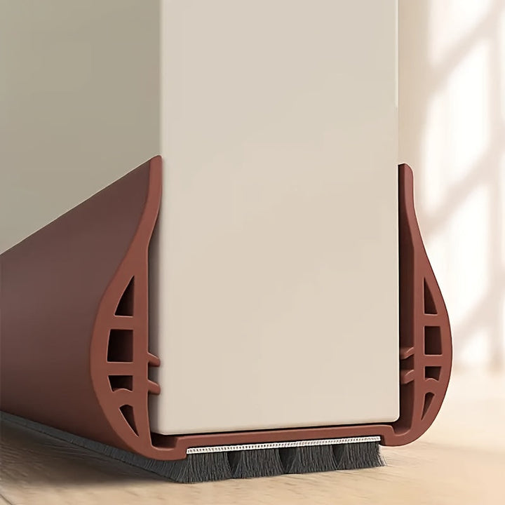 Adjustable Under-Door Draft Stopper with Soft Foam Core