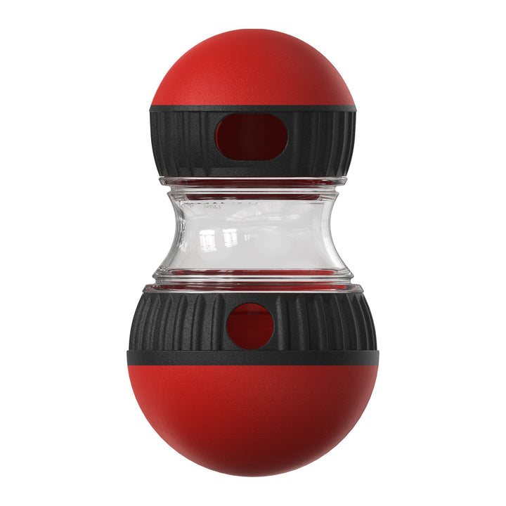 Treat dispensing wobble toy for dogs