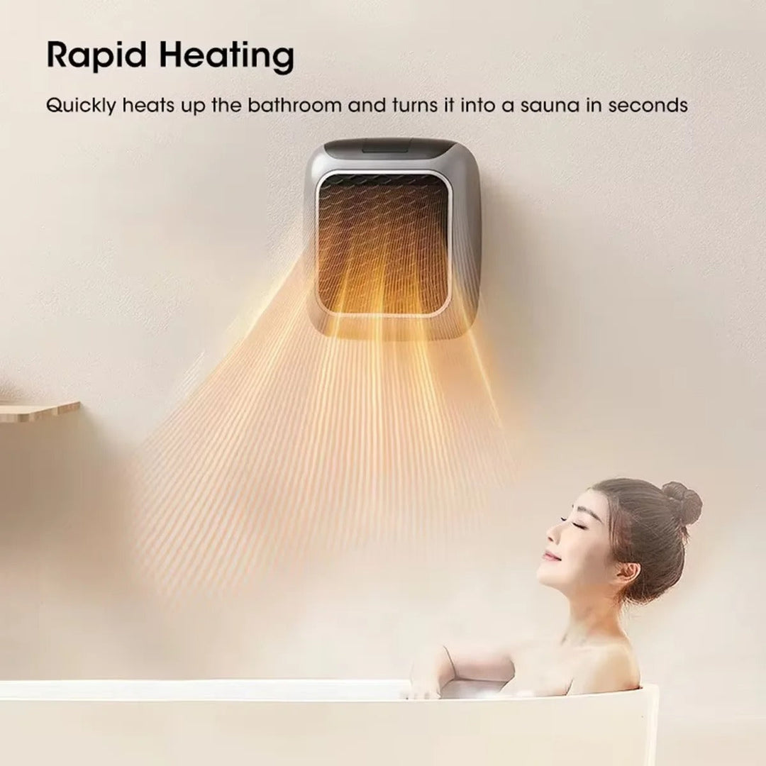 Hendrano™ 800W Ceramic Wall Heater with LED Display and Remote