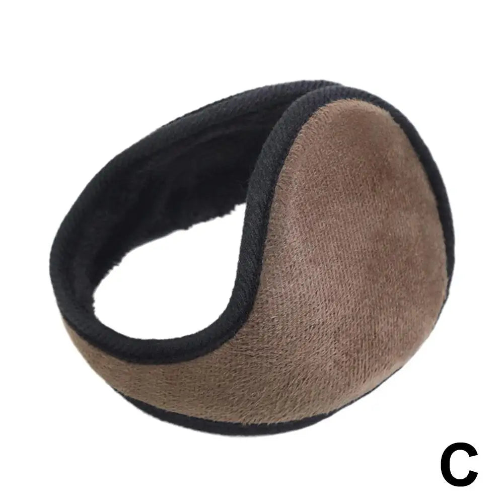 Foldable Fleece Ear Warmers for Men with Soft Plush Finish