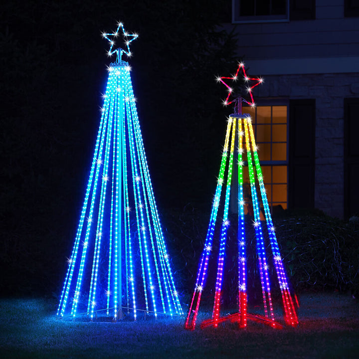 Hendrano™ Animated Multicolor LED Outdoor Christmas Tree Light Show