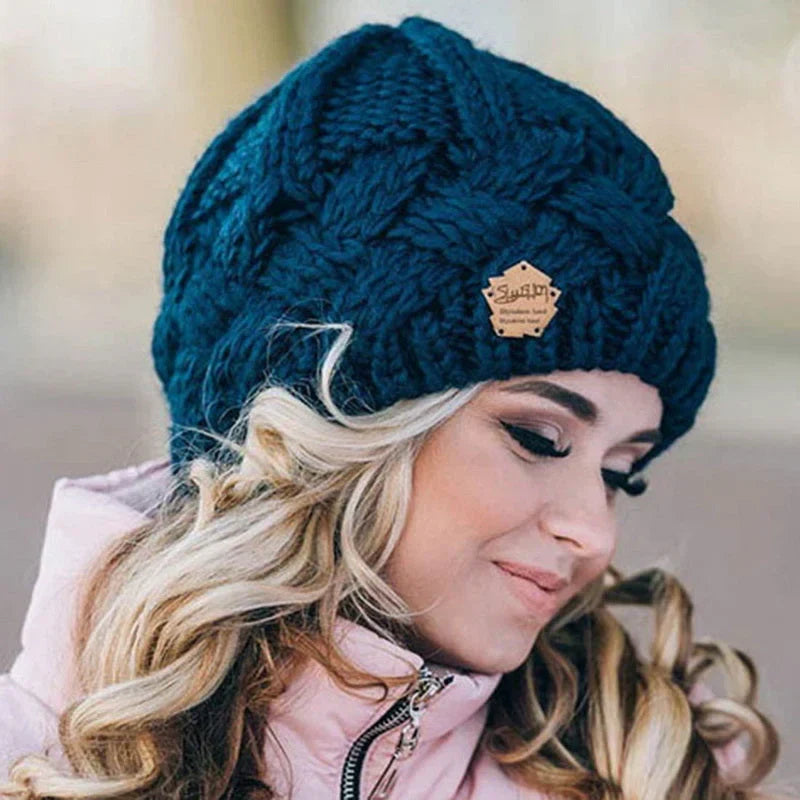 Hendrano™ Soft Wool Blend Knit Beanie for Everyday Winter Warmth