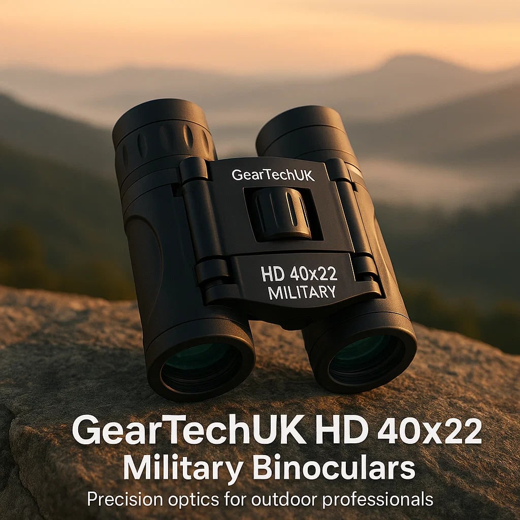 Hendrano™ Compact Folding Binoculars, Water-Resistant with Center Focus