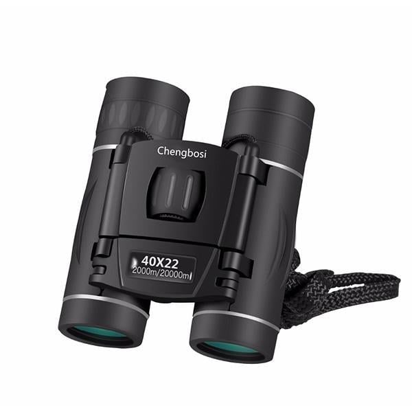 Hendrano™ Compact Folding Binoculars, Water-Resistant with Center Focus