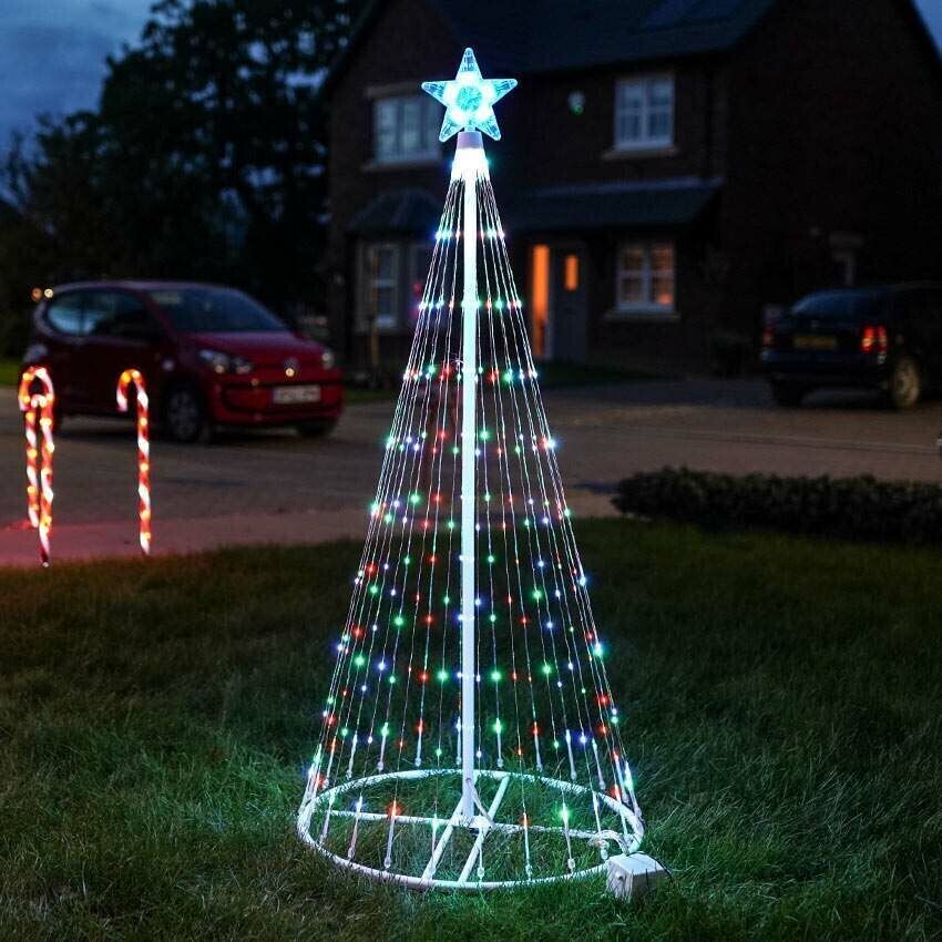 Hendrano™ Animated Multicolor LED Outdoor Christmas Tree Light Show