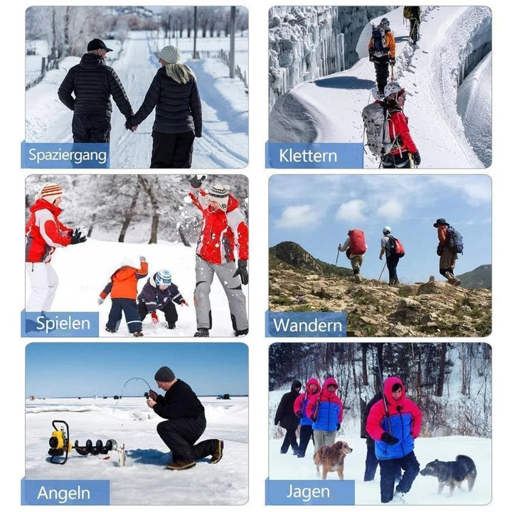 1+1 GRATIS | FrostGrip Pro – Rutschfeste Spikes für sicheres Gehen auf Eis