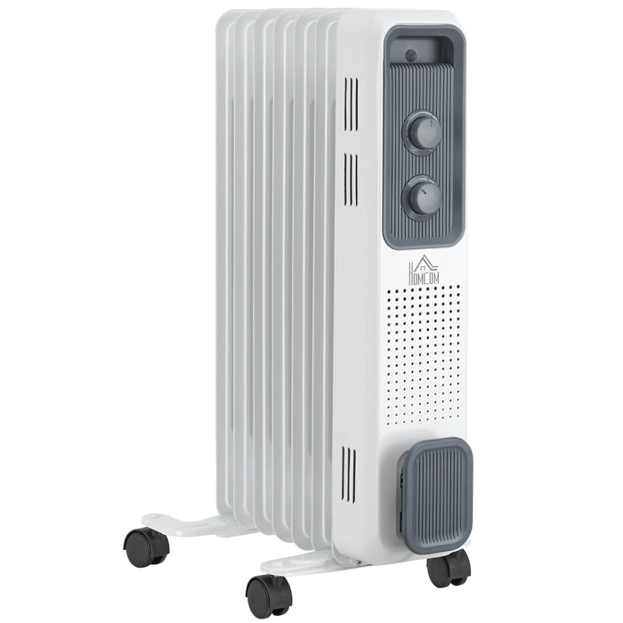 Hendrano Oil-Filled Radiator 7 Fins with 3 Heat Settings