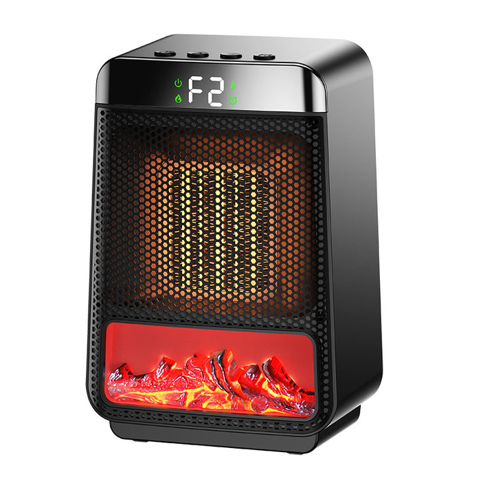 Hendrano Flame Effect Space Heater with Timer and Digital Display