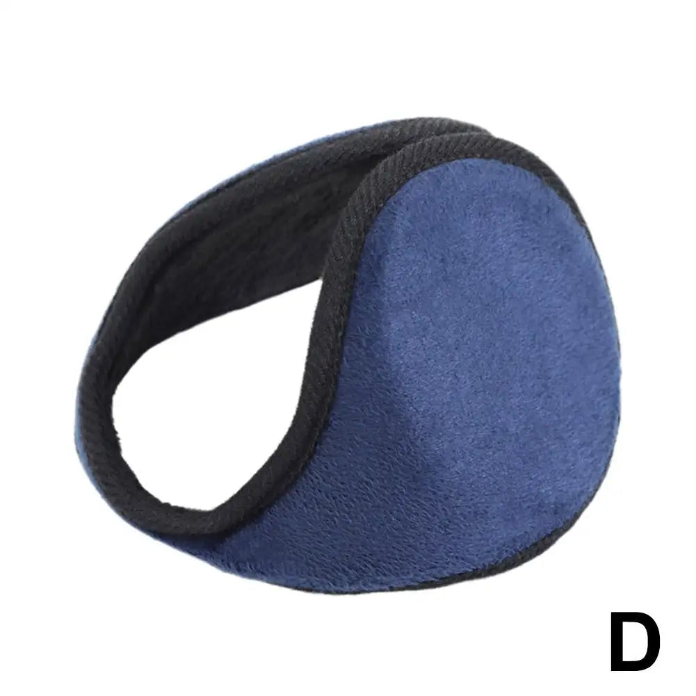 Foldable Fleece Ear Warmers for Men with Soft Plush Finish