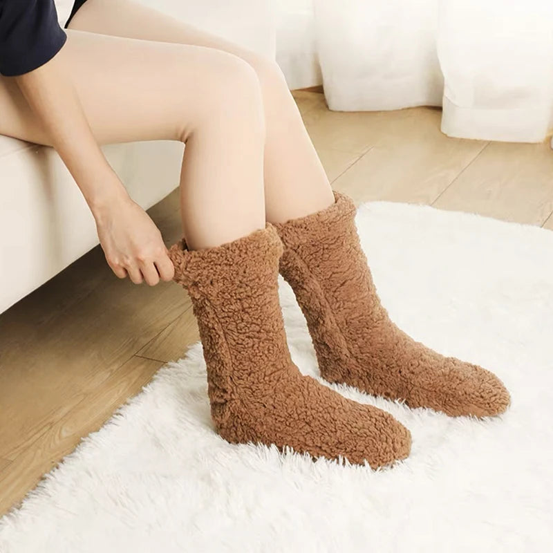 Hendrano™ Thick Plush Fleece Socks for Cozy Nights at Home