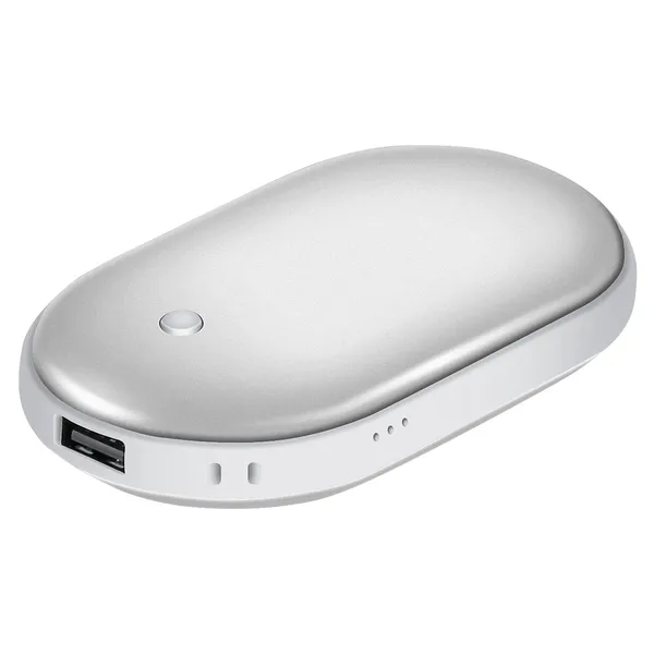 Portable Hand Warmer with 5000 mAh Power Bank, Rechargeable