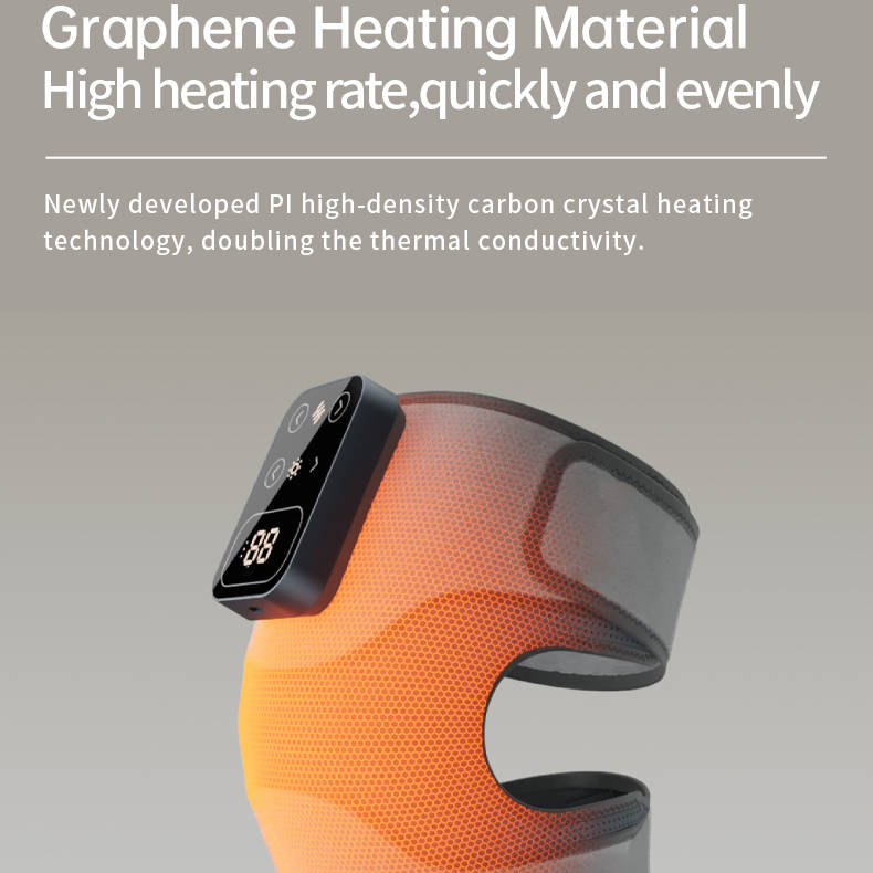 Hendrano™ Cordless Heated Knee Massager with Vibration