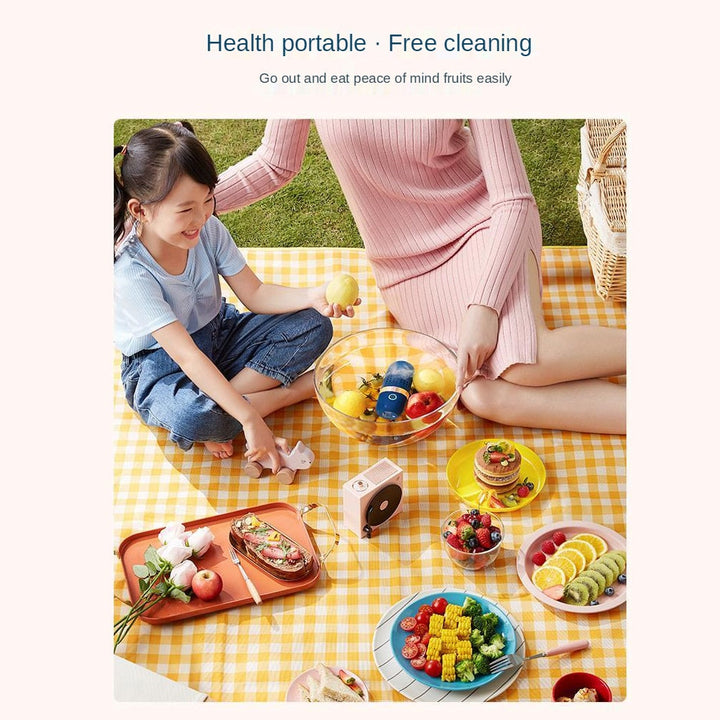Cordless Fruit and Vegetable Washer with Electrolysis