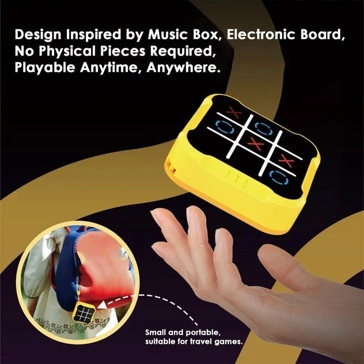 Electronic Tic-Tac-Toe Game with Nine Challenge Levels