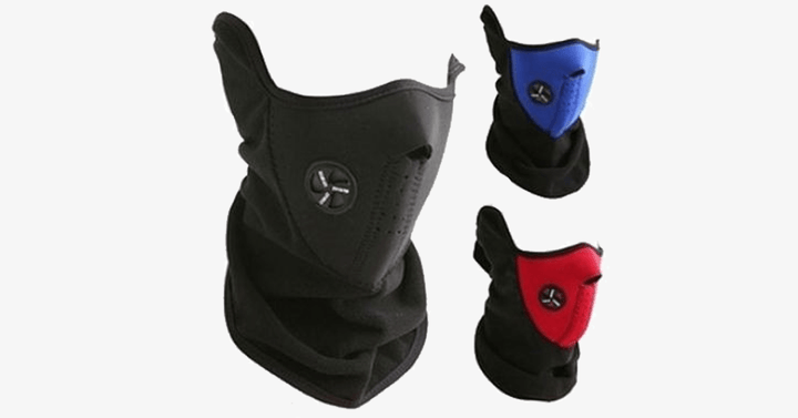 Unisex Neoprene Ski Mask with Breathable Nose Vents