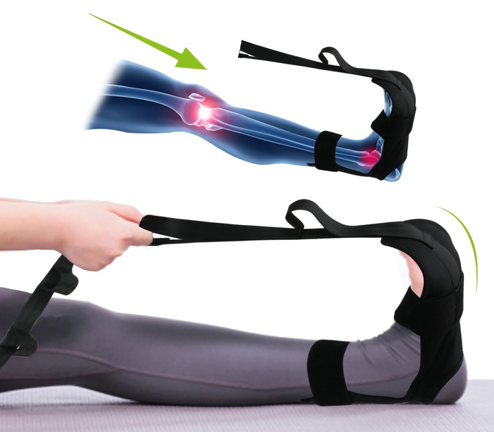 Hendrano™ Adjustable Yoga Stretch Strap for Deeper Stretches and Flexibility