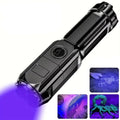 Hendrano™ Rechargeable UV Flashlight with Zoom to Find Pet Stains