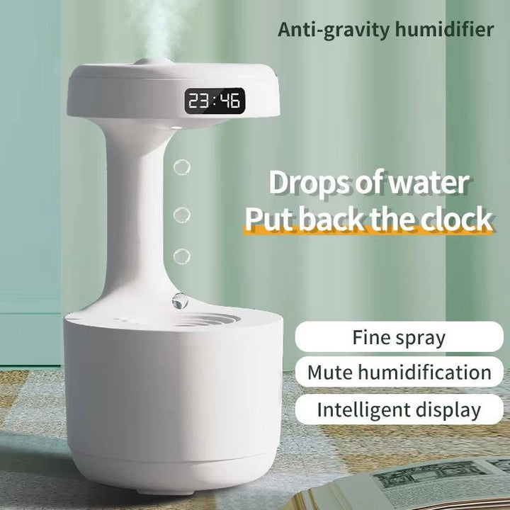 Hendrano™ Small Humidifier with Upward-Flowing Water Display
