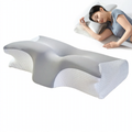 Hendrano™ Contoured Butterfly Neck Pillow with Medium-Firm Memory Foam