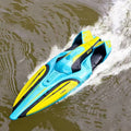 Hendrano™ High-Speed RC Boat with Twin Motors and LED Lights, 22 mph