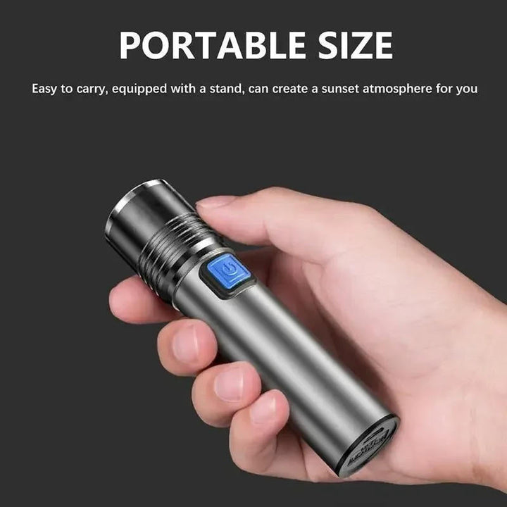 Hendrano™ 395 nm UV Black Light Flashlight with Zoom for Pet Stains