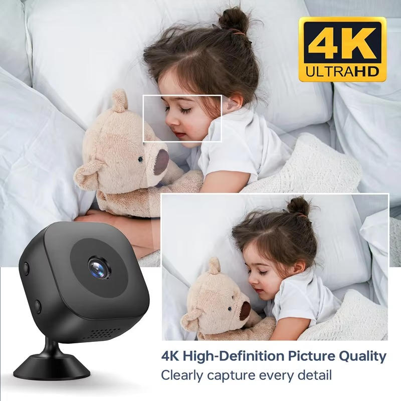 Hendrano™ Mini WiFi Security Camera with Color Night Vision and Magnetic Mount