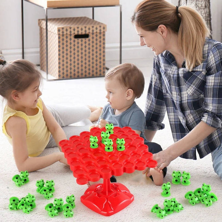 Frog Balance Math Game for Kids – Counting &amp; Stacking STEM Toy