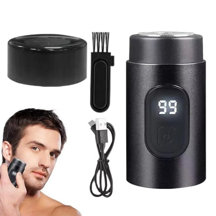 Mini Electric Shaver with LED Display, Wet &amp; Dry Waterproof