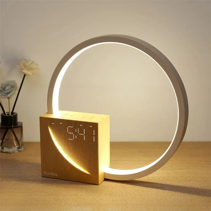 Hendrano™ Touch Bedside Lamp with Nature Sounds, Clock and Wake-Up Light