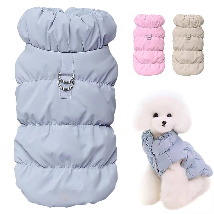 Hendrano™ Cozy Dog Winter Jacket for Small and Medium Dogs, Snap Closure